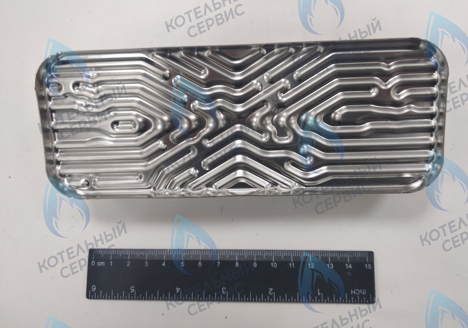 63041310441P Теплообменник ГВС пластинчатый вторичный 14 пластин (PLATE HEAT EXCHANGER) BAXI в Барнауле