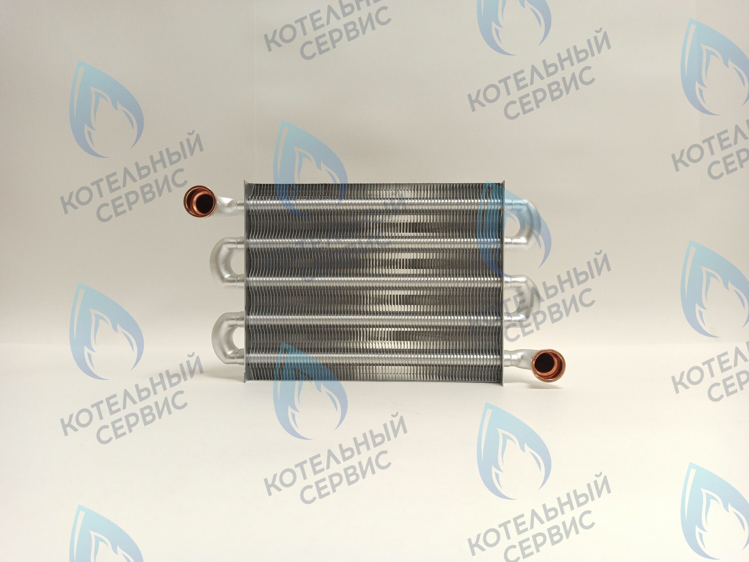 EM042-230 Теплообменник первичный (основной) (крепление - клипсы) FERROLI FORTUNA PRO, DIVABEL, VITABEL (398002570, 902607270) в Барнауле