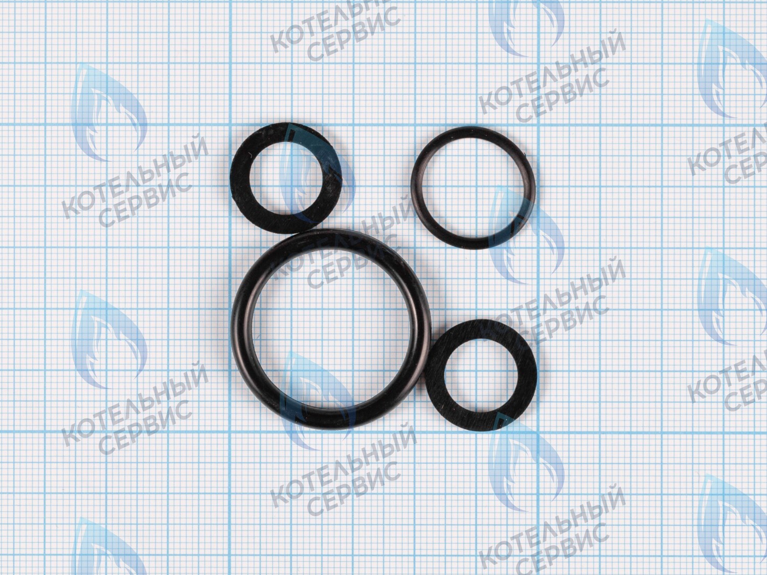 ZP102 Комплект уплотнительных колец (прокладок) (для газового узла) Master Gas Seoul, Arderia, Celtic в Барнауле