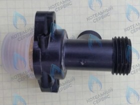 Выходная ГВС группа (пластик) для котлов с би-термическим теплообменником ROC