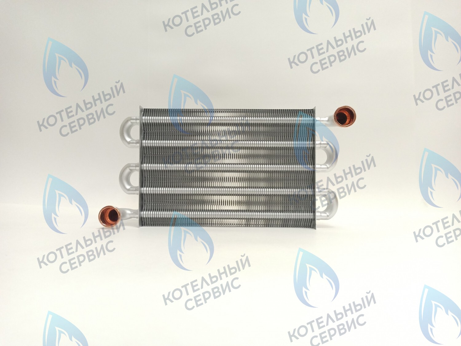 EM008-260F82 Теплообменник 82 FIN PROTHERM Гепард 11/23 MTV вер. 19, Гепард 11/23 MTV (H-RU) (0020142414, 0020142415, 0020098008) в Барнауле