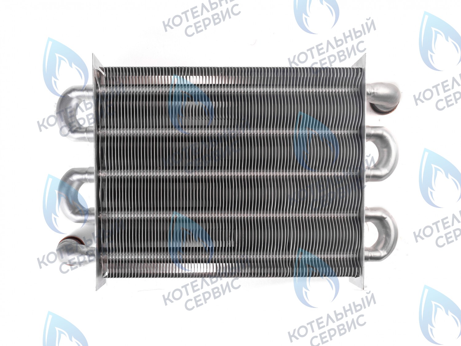 398002570 Теплообменник первичный (основной) (крепление - клипсы) Ferroli Fortuna Pro F13-F24 (398002570,398615500) в Барнауле