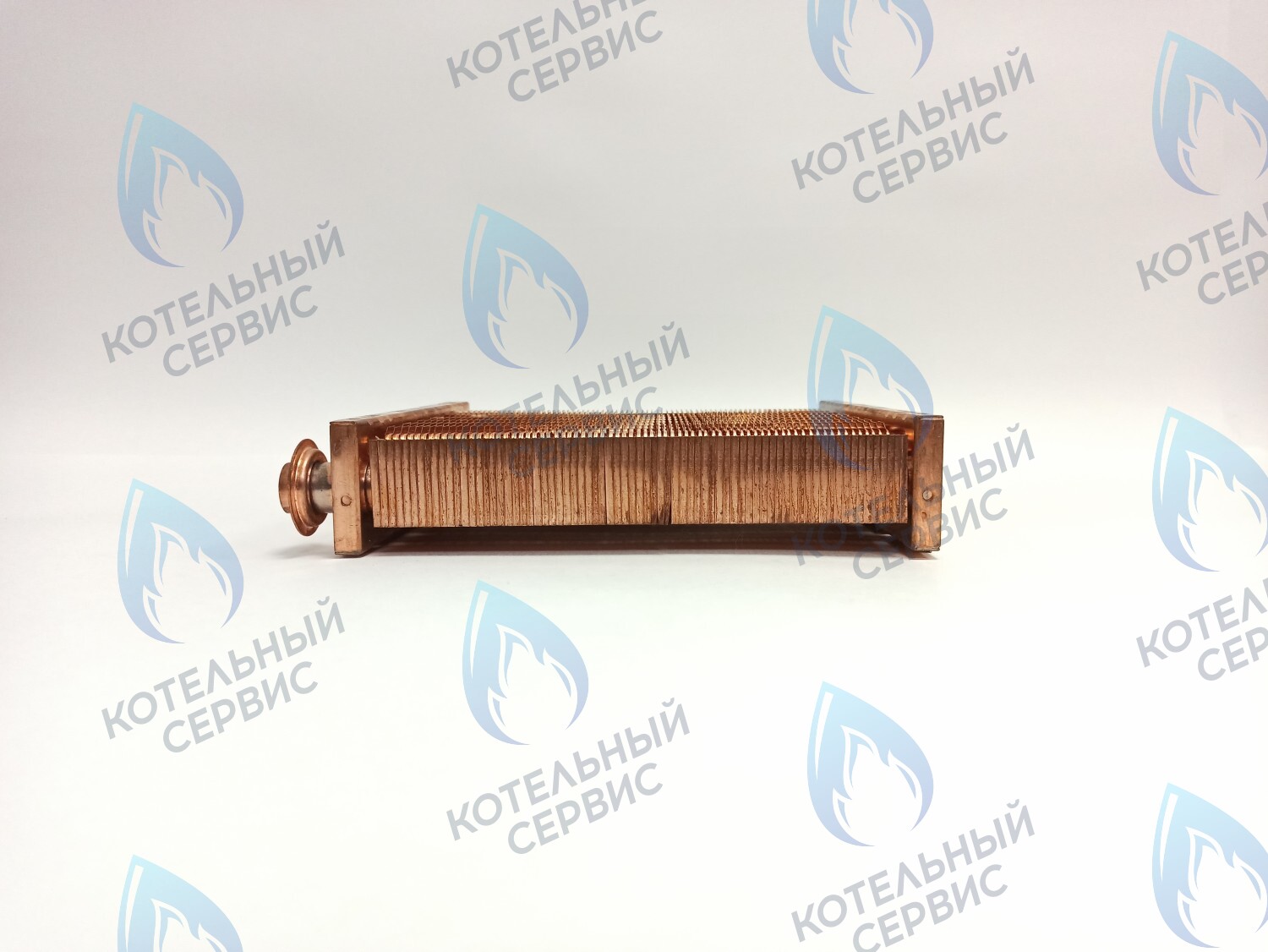 EM051-195-02 Теплообменник основной (первичный) (МЕДНЫЙ) Navien (с белыми прокладками в комплекте) Deluxe, Deluxe Plus, Prime, Smart Tok, Ace, Ace Coaxial 13K/16K/20K/24K (30012859A,  30012859B, 30012859C, 30010275A, 30012718C) в Барнауле