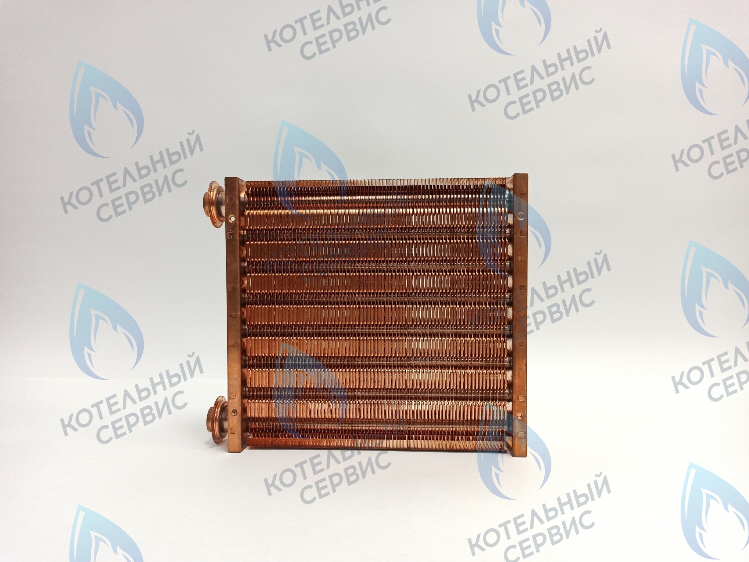 EM051-195-02 Теплообменник основной (первичный) (МЕДНЫЙ) Navien (с белыми прокладками в комплекте) Deluxe, Deluxe Plus, Prime, Smart Tok, Ace, Ace Coaxial 13K/16K/20K/24K (30012859A,  30012859B, 30012859C, 30010275A, 30012718C) в Барнауле