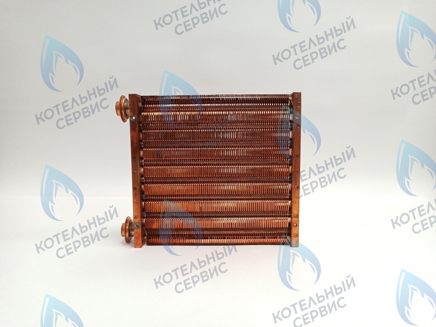 EM052-195-02 Теплообменник основной (первичный) (МЕДНЫЙ) Navien (с белыми прокладками в комплекте) Deluxe Е 10-24K (30021953A) в Барнауле