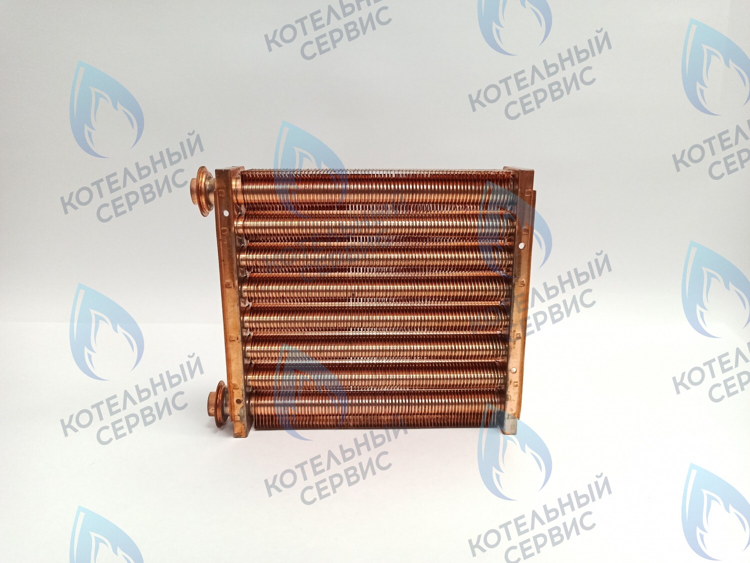 EM052-195-02 Теплообменник основной (первичный) (МЕДНЫЙ) Navien (с белыми прокладками в комплекте) Deluxe Е 10-24K (30021953A) в Барнауле