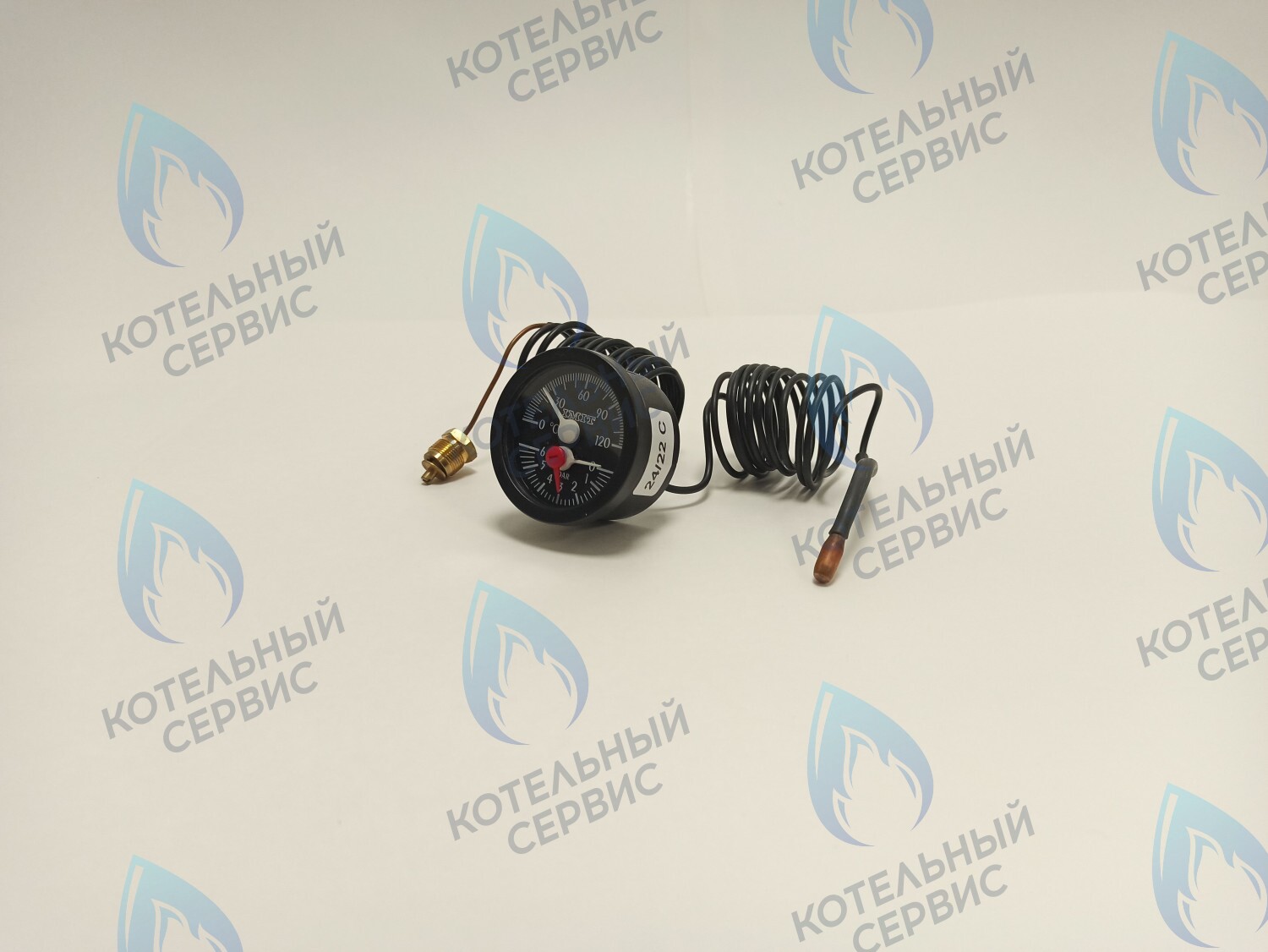 MT004-IM Термоманометр капиллярный IMIT Ø52мм 0/6bar, резьба 14/1 в Барнауле