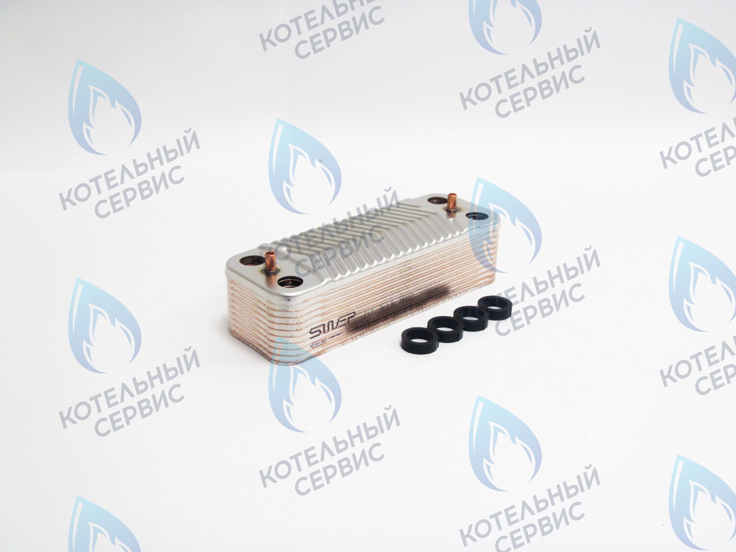 39822180 Теплообменник вторичный KIT SCAMBIATORE 20P-->39822750 FERROLI в Барнауле