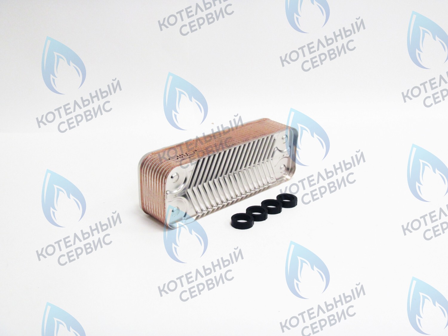 39822180 Теплообменник вторичный KIT SCAMBIATORE 20P-->39822750 FERROLI в Барнауле