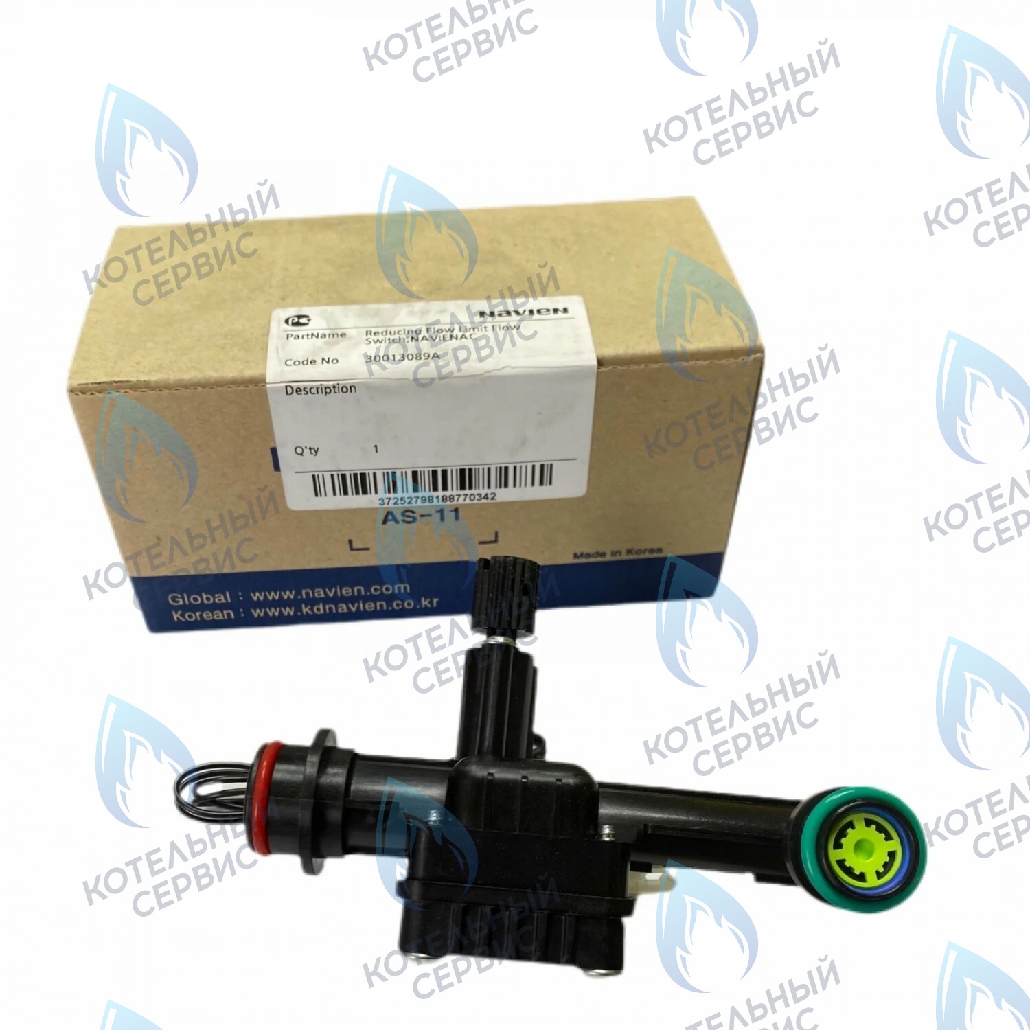 30013089A Гидроузел датчика протока с краном подпитки Navien Deluxe 35-40K, Deluxe Plus 35-40K,  Smart Tok Coaxial 35K, Prime Coaxial 35K, Ace 35-40K в Барнауле