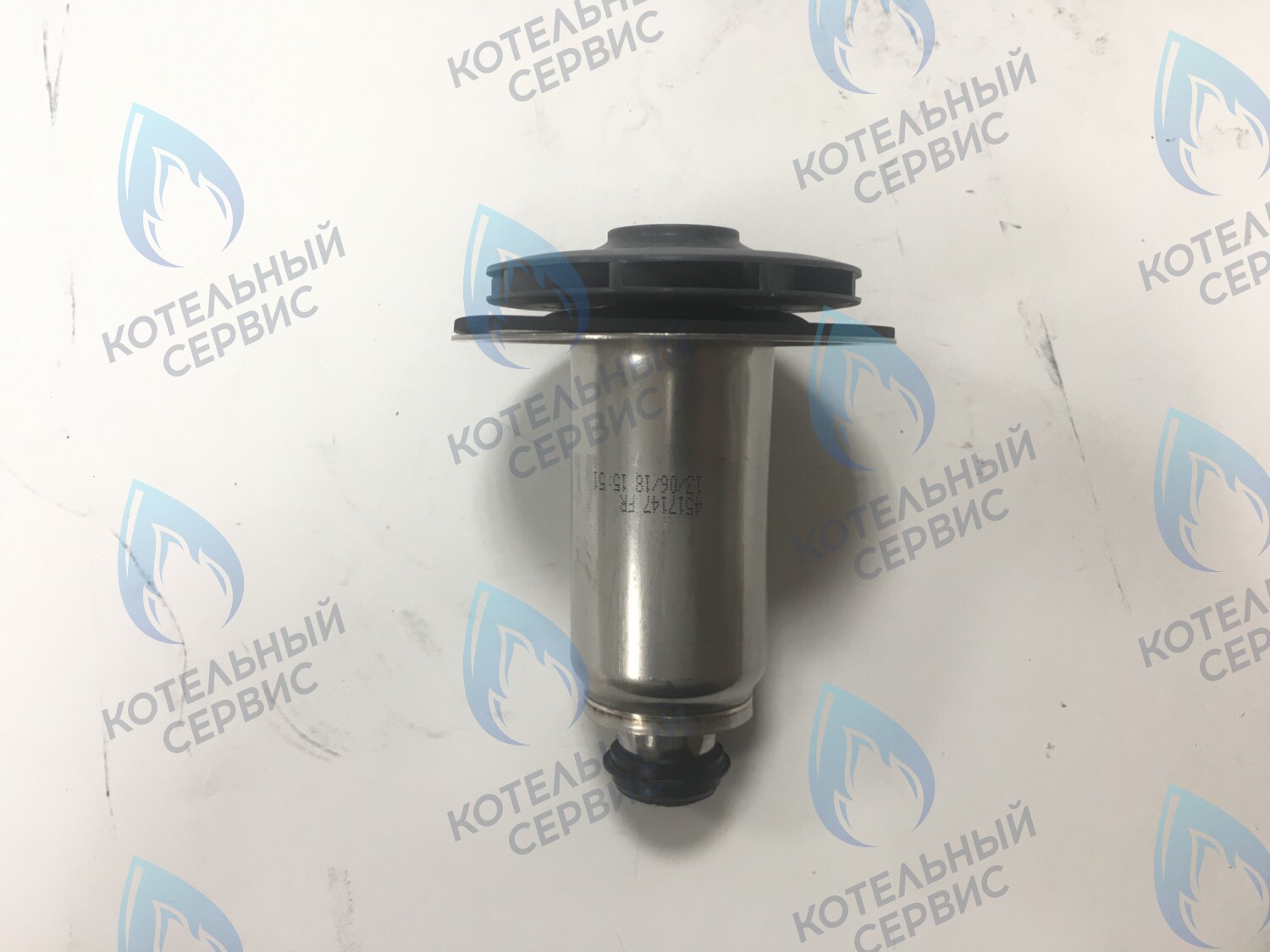 PPR-W21CW-40LONG ОРИГИНАЛ Втулка ротор насоса (по часовой стрелке) WILO 15/7 (втулка 40мм, длинная 90мм, колесо 72/21мм) в Барнауле