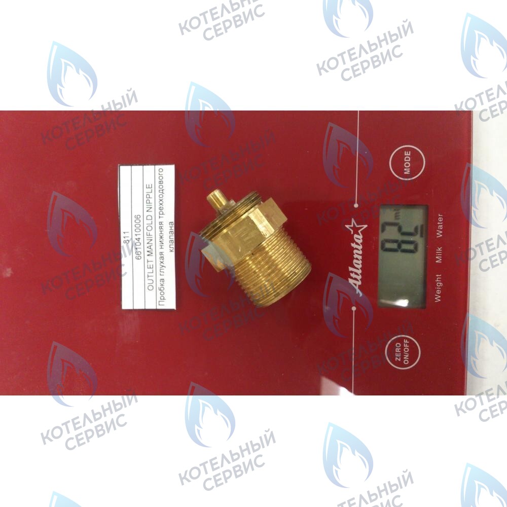 6610410006 Пробка проходная  нижняя трехходового клапана BAXI в Барнауле