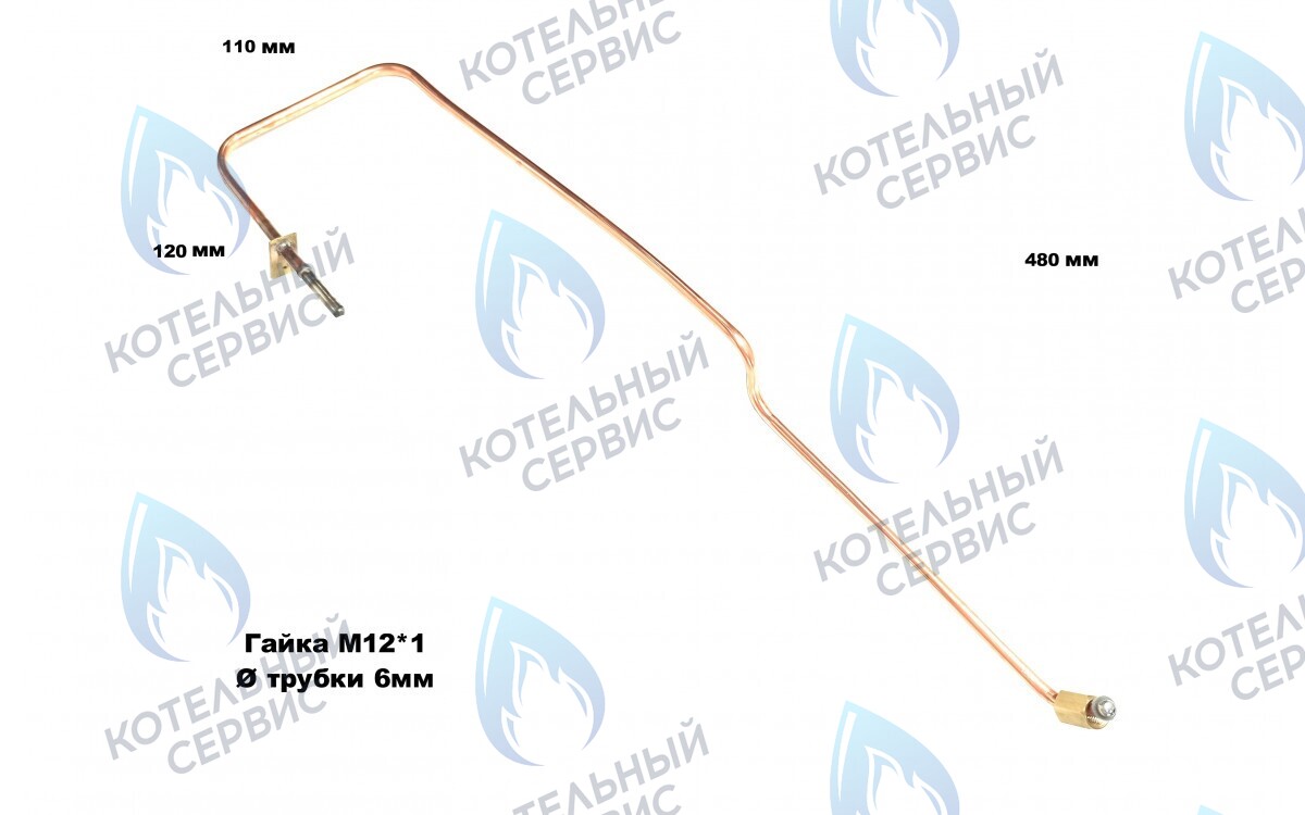 390005 Термопара 2.0 "ЖМЗ"  (АОГВ/АКГВ - 11,6) с 2004 г. в Барнауле