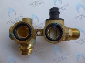 Входной гидравлический блок (с турбиной датчика протока) Electrolux Hi-Tech 24 i / Fi (TY04010004)