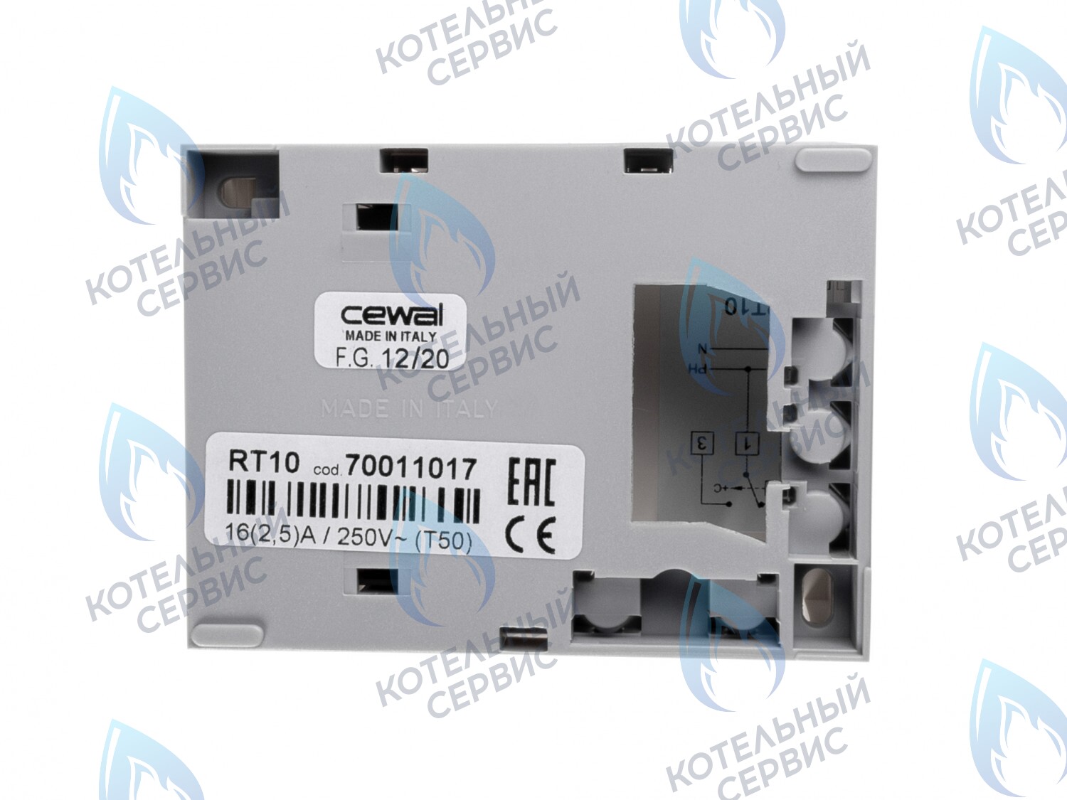 RT002 Комнатный термостат Cewal RT10CW (70011017) в Барнауле