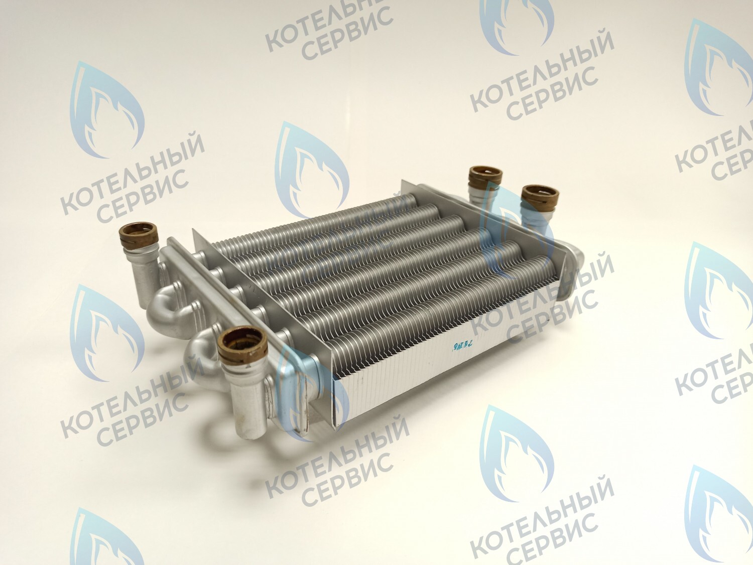 EB012-200-02 Теплообменник битермический 198мм ROC, GAZECO 18-T1/C1 (с 05.2016) в Барнауле